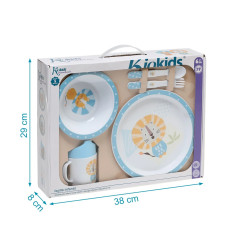 Vajilla infantil para bebé león-Kiokids