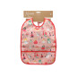Babero impermeable rosa-Kiokids