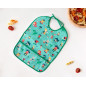 Babero impermeable verde-Kiokids Babero impermeable verde-Kiokids