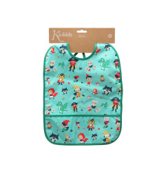Babero impermeable verde-Kiokids