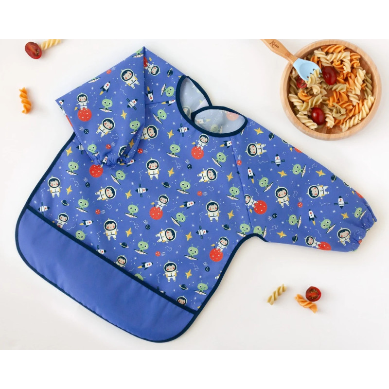 Babero impermeable con mangas-Kiokids