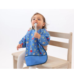 Babero impermeable con mangas-Kiokids