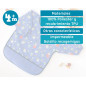 Babero impermeable con mangas-Kiokids