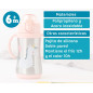 Botella entrenamiento unicornio rosa 280ml acero inoxidable-Kiokids