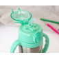 Botella entrenamiento dragón verde 280ml acero inoxidable-Kiokids