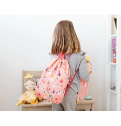 Bolsa de almuerzo rosa-Kiokids