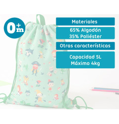 Bolsa de almuerzo verde-Kiokids