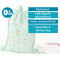 Bolsa de almuerzo verde-Kiokids
