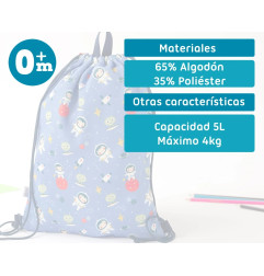 Bolsa de almuerzo azul-Kiokids