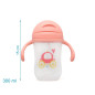 Taza aprendizaje step 3 300ml con asas rosa-Kiokids