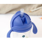 Taza aprendizaje step 3 300ml con asas azul-Kiokids Taza aprendizaje step 3 300ml con asas azul-Kiokids
