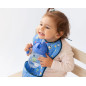 Taza aprendizaje step 3 300ml con asas azul-Kiokids Taza aprendizaje step 3 300ml con asas azul-Kiokids