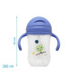 Taza aprendizaje step 3 300ml con asas azul-Kiokids Taza aprendizaje step 3 300ml con asas azul-Kiokids