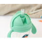 Taza aprendizaje step 3 300ml con asas verde-Kiokids