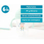 Taza aprendizaje step 3 300ml con asas verde-Kiokids