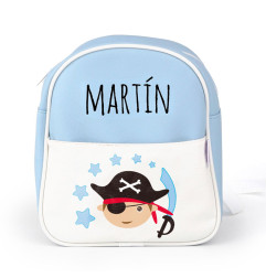 Pack Mi Guarde Personalizado Pirata + Regalo Cajita Porta Alimentos-Mi Pipo