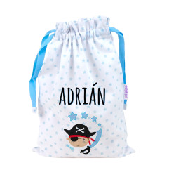 Pack Mi Guarde Personalizado Pirata + Regalo Cajita Porta Alimentos-Mi Pipo