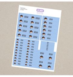 Pack Mi Guarde Personalizado Pirata + Regalo Cajita Porta Alimentos-Mi Pipo