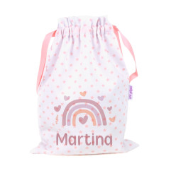 Pack Mi Guarde Personalizado Arcoíris Blush + Regalo Cajita Porta Alimentos-Mi Pipo