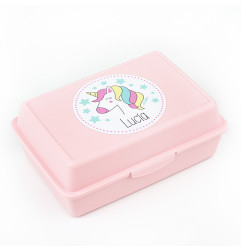 Pack Mi Guarde Personalizado Unicornio + Regalo Cajita Porta Alimentos-Mi Pipo