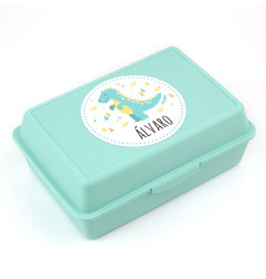 Pack Mi Guarde Personalizado Dinosaurio + Regalo Cajita Porta Alimentos-Mi pipo