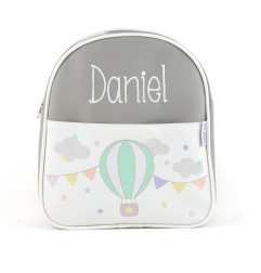 Pack Mi Guarde Personalizado Globo Azul + Regalo Cajita Porta Alimentos-Mi Pipo
