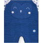 Conjunto de peto y camiseta para bebé niño en tonos azul y blanco con estampado de animalito-Tuc Tuc Conjunto de peto y camiseta para bebé niño en tonos azul y blanco con estampado de animalito-Tuc Tuc