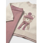 Conjunto pantalón y jersey bebé Orquidea-Mayoral