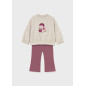 Conjunto legging campana y sudadera bebé-Mayoral