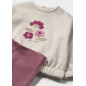Conjunto legging campana y sudadera bebé-Mayoral