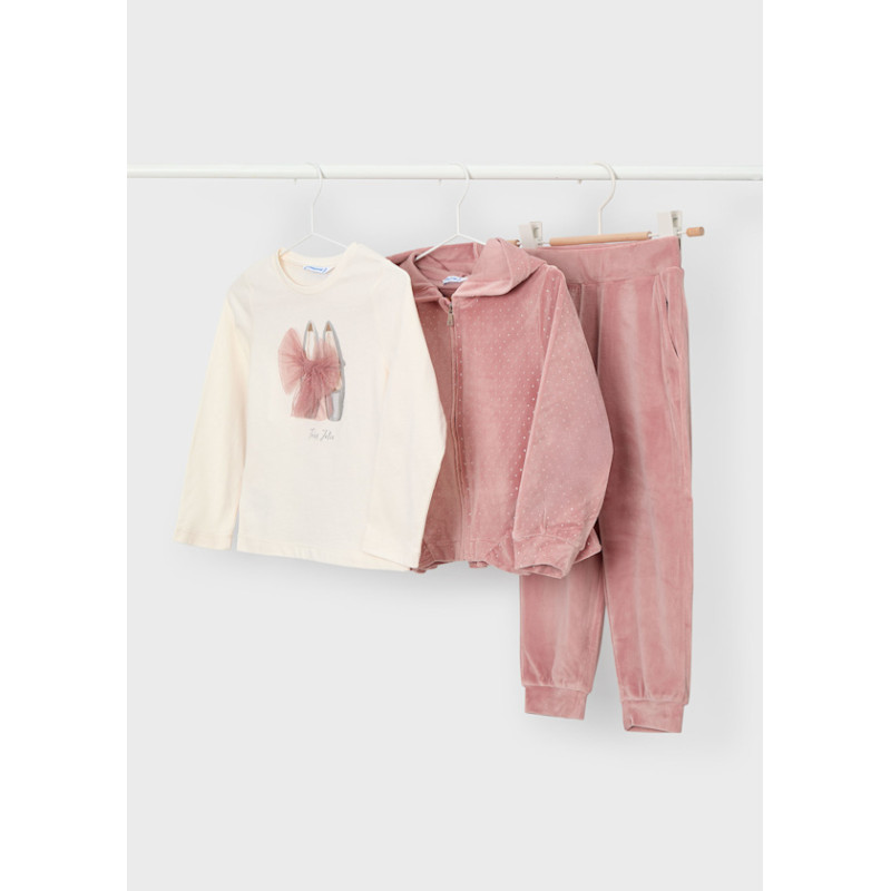 Chándal con camiseta niña maquillaje-Mayoral Chándal con camiseta niña maquillaje-Mayoral