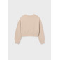 Sudadera flor chica arena-Mayoral