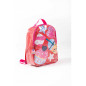 Mochila para niña en color coral con estampado de dulces y estrellas-Tuc Tuc Mochila para niña en color coral con estampado de dulces y estrellas-Tuc Tuc