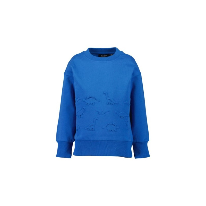 Sudadera Relieve Dino 3D-Blue Seven