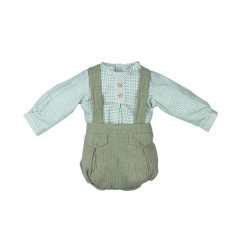 Conjunto 2 Piezas bebé Niño "Familia Jade"-Popys