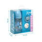 Set biberón, chupete y pinza azul-Kiokids