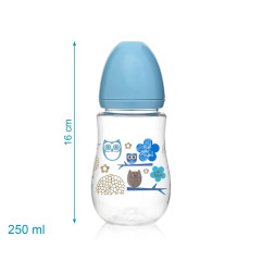 Set biberón, chupete y pinza azul-Kiokids