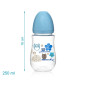 Set biberón, chupete y pinza azul-Kiokids