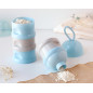 Dosificador torre de leche en polvo azul y gris-Kiokids