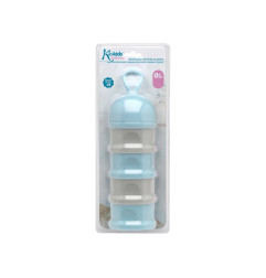 Dosificador torre de leche en polvo azul y gris-Kiokids