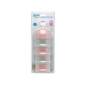 Dosificador torre de leche en polvo rosa y gris-Kiokids