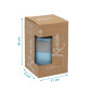Termo papillero de acero inoxidable 500ml con cuchara azul-Kiokids