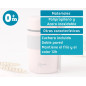 Termo papillero de acero inoxidable 500ml con cuchara rosa-Kiokids