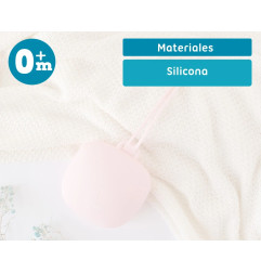 Guardachupetes en silicona rosa-Kiokids