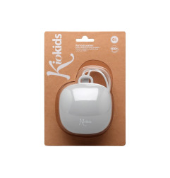 Guardachupetes en silicona gris-Kiokids