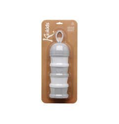Dosificador torre de leche en polvo grises-Kiokids