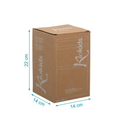 Termo 930 ml acero inoxidable salvia-Kiokids