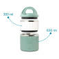 Termo 930 ml acero inoxidable salvia-Kiokids