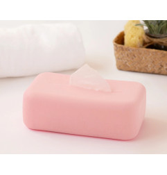 Porta toallitas de silicona rosa-Kiokids