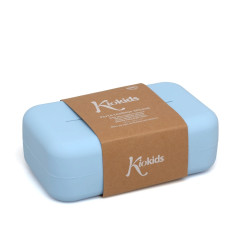 Porta toallitas de silicona azul-Kiokids